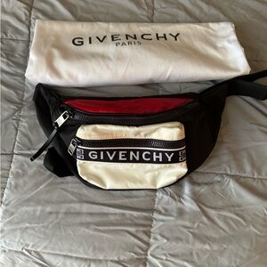 Givenchy nylon belt bag.